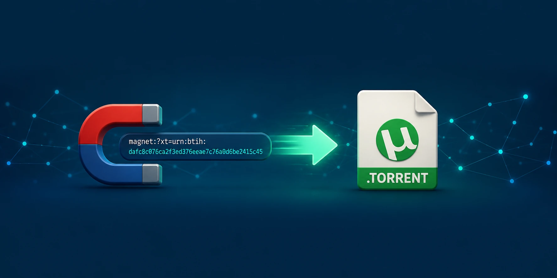 How to Get a Torrent File from a Magnet Link or Infohash