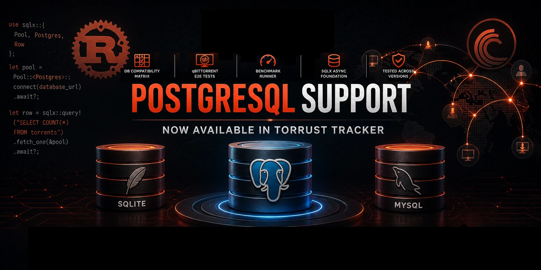 PostgreSQL Support in Torrust Tracker